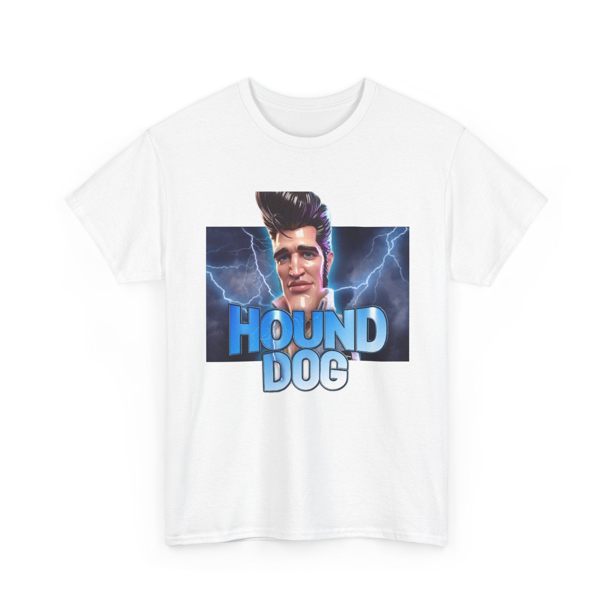"Hound Dog" Heavy Cotton Graphic T-Shirt