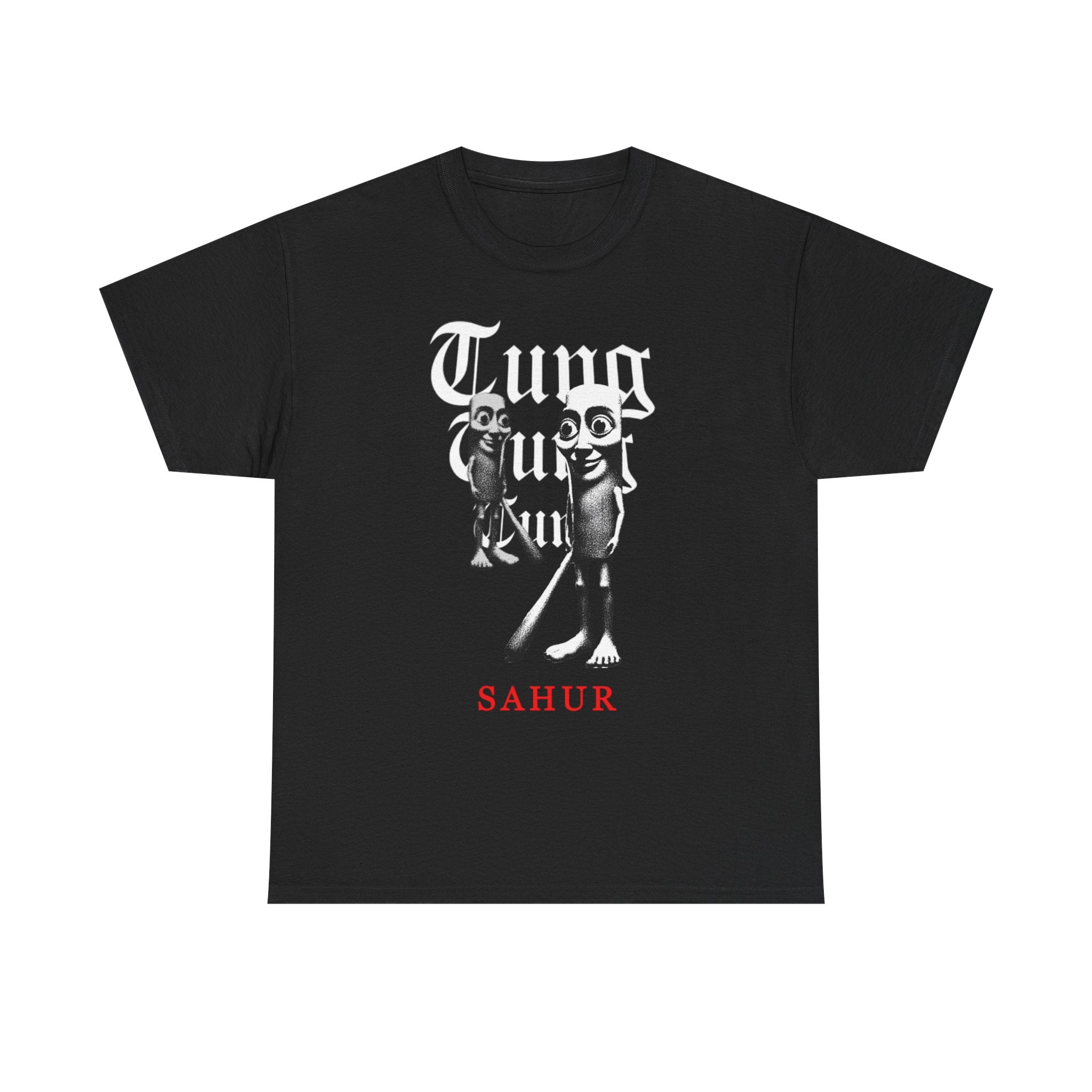 "Tung Tung Tung Sahur" Heavy Cotton Graphic T-Shirt
