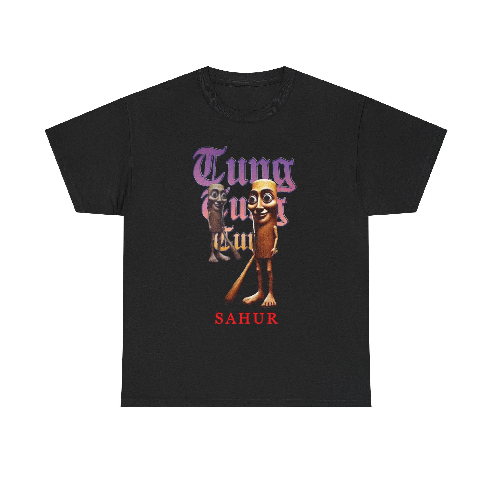 "Tung Tung Tung Sahur" Heavy Cotton Graphic T-Shirt