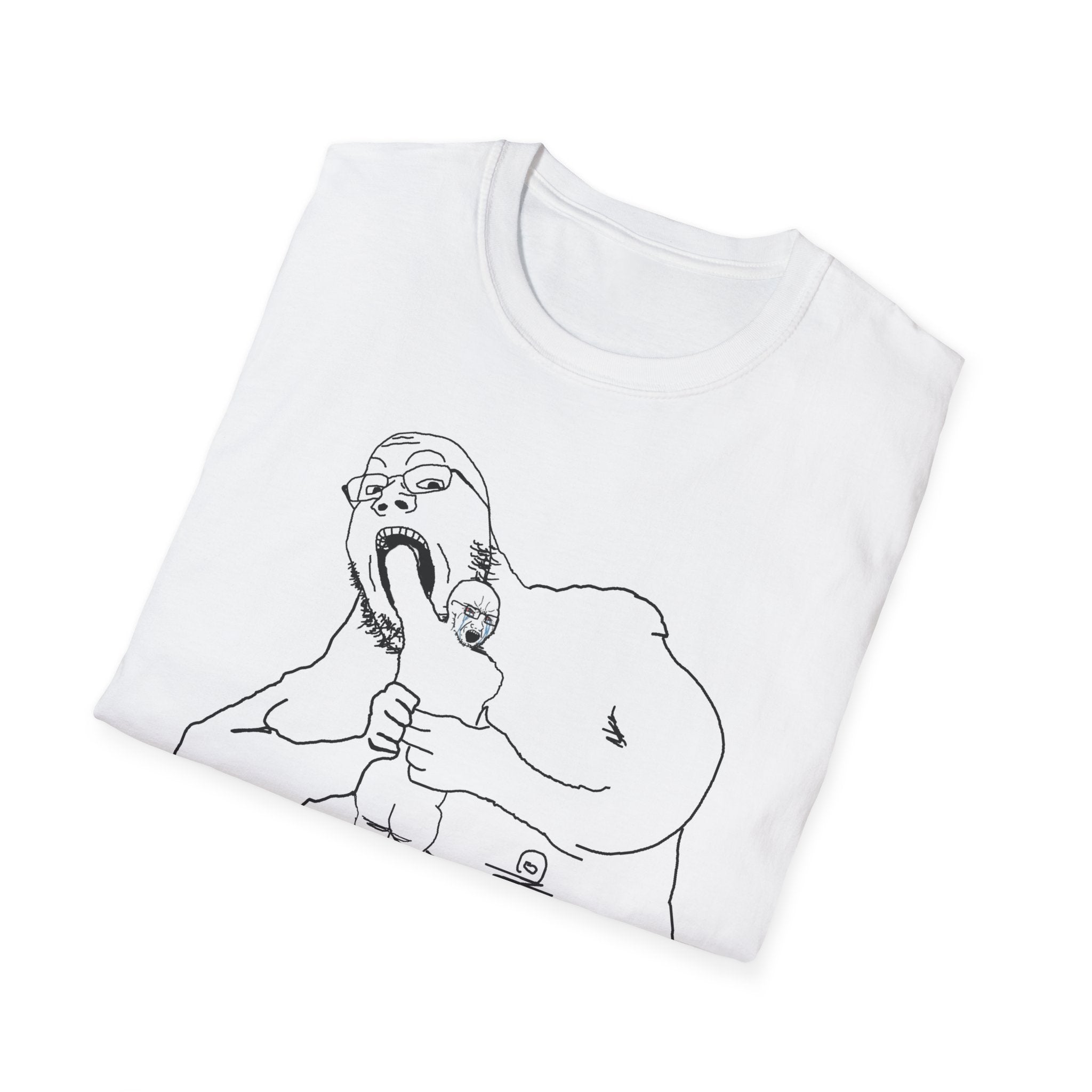 "Saturn Eating His Chud Son" Softstyle Graphic T-Shirt