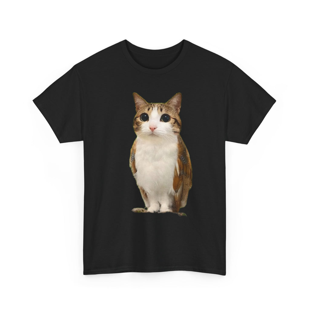 "Meowl" Heavy Cotton Graphic T-Shirt