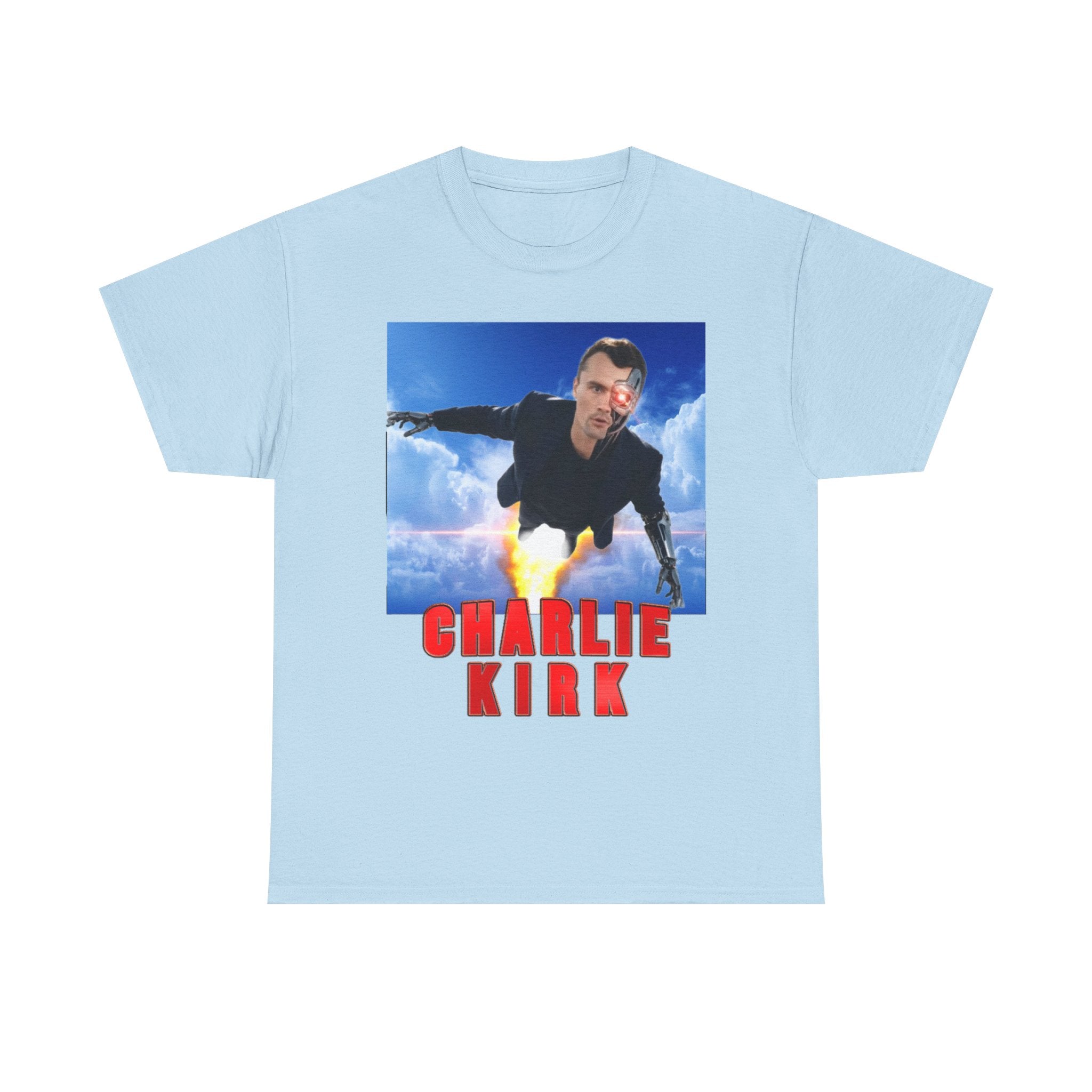 Charlie Kirkinator Heavy Cotton Graphic T-Shirt
