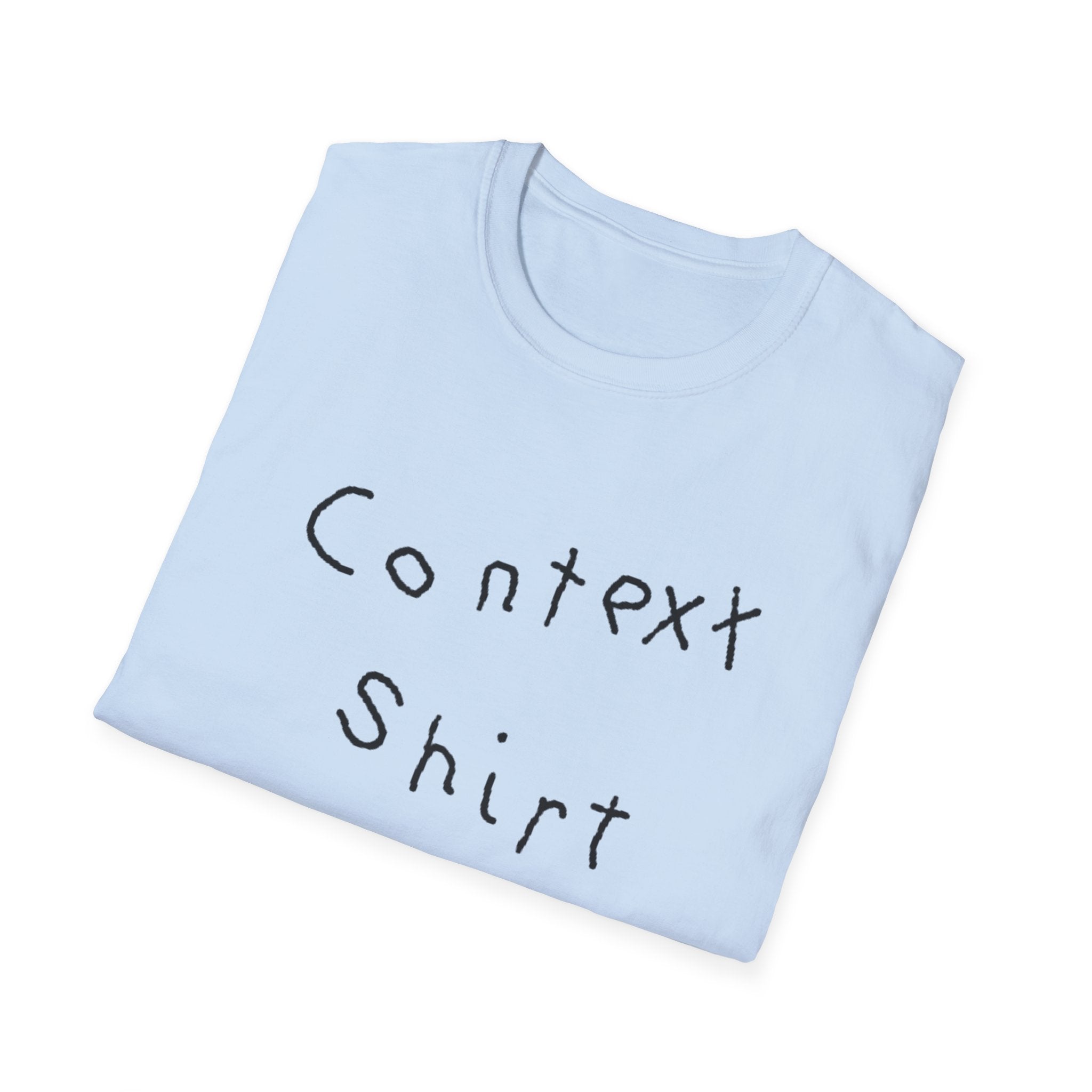 "Context" Softstyle Graphic T‑Shirt