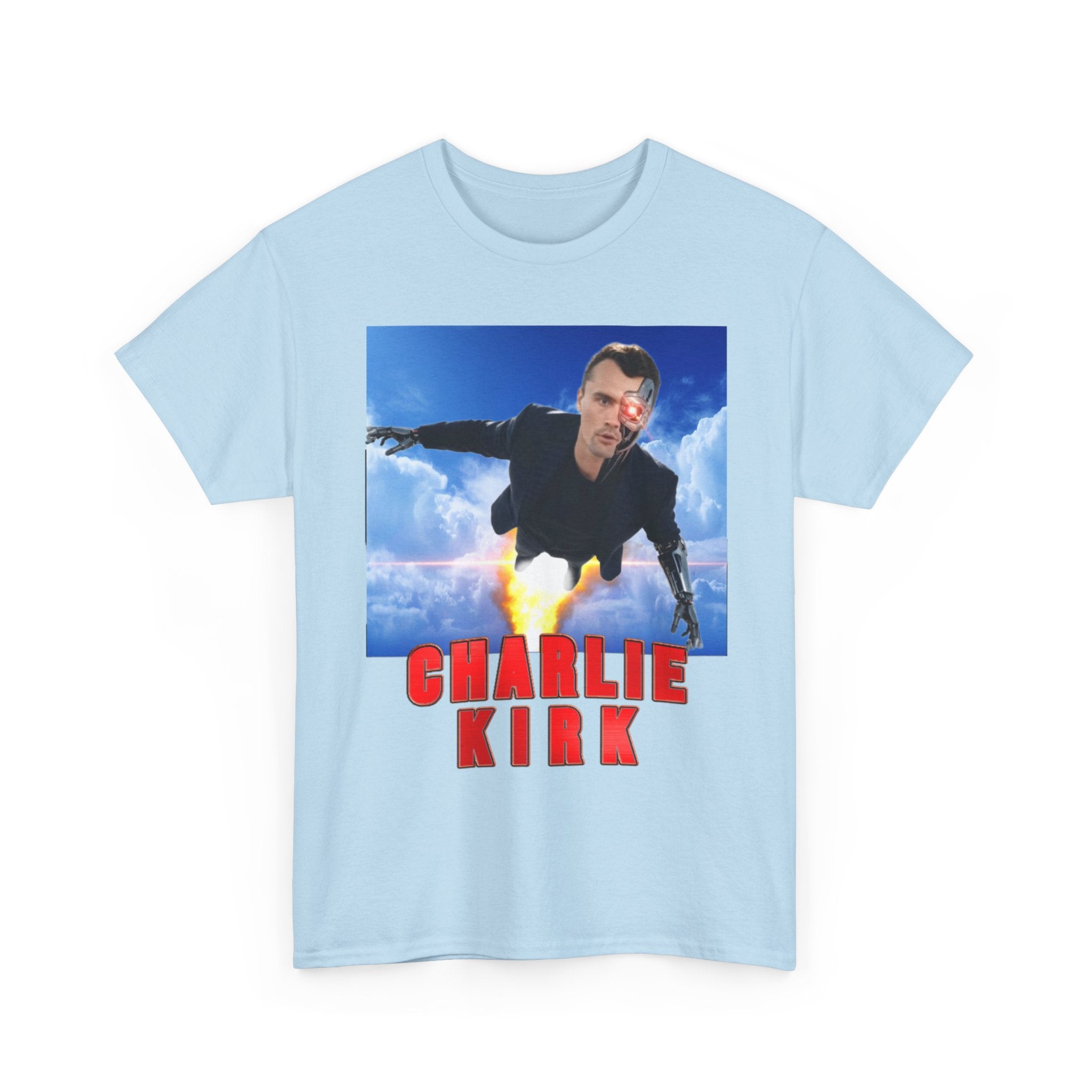 Charlie Kirkinator Heavy Cotton Graphic T-Shirt