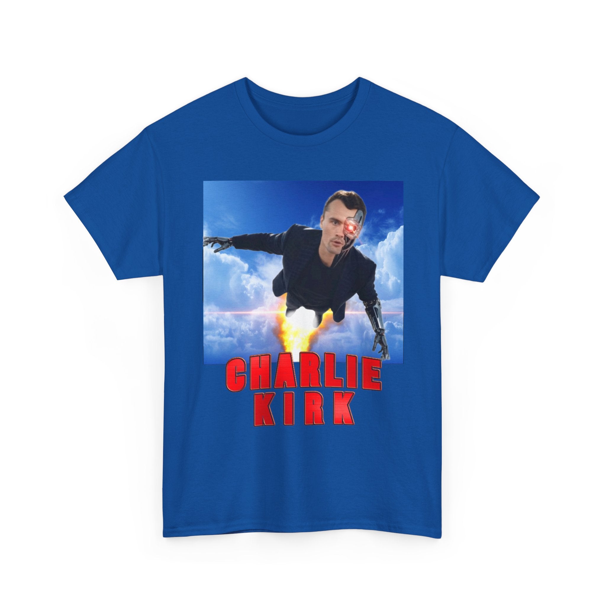 Charlie Kirkinator Heavy Cotton Graphic T-Shirt