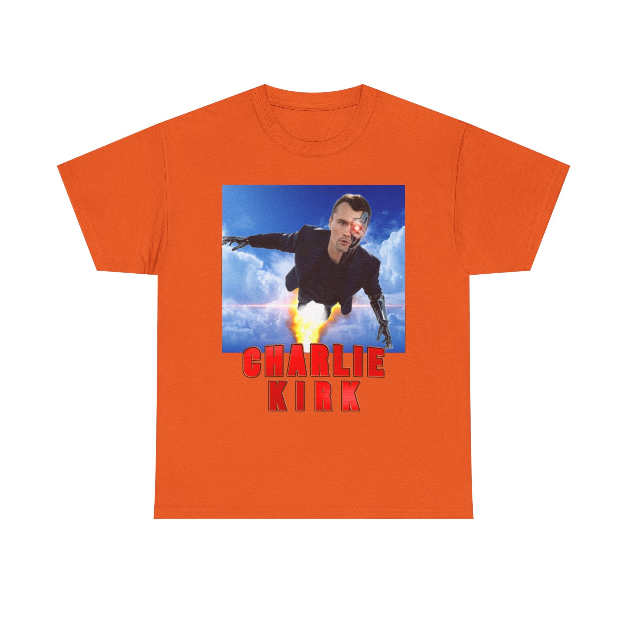 Charlie Kirkinator Heavy Cotton Graphic T-Shirt