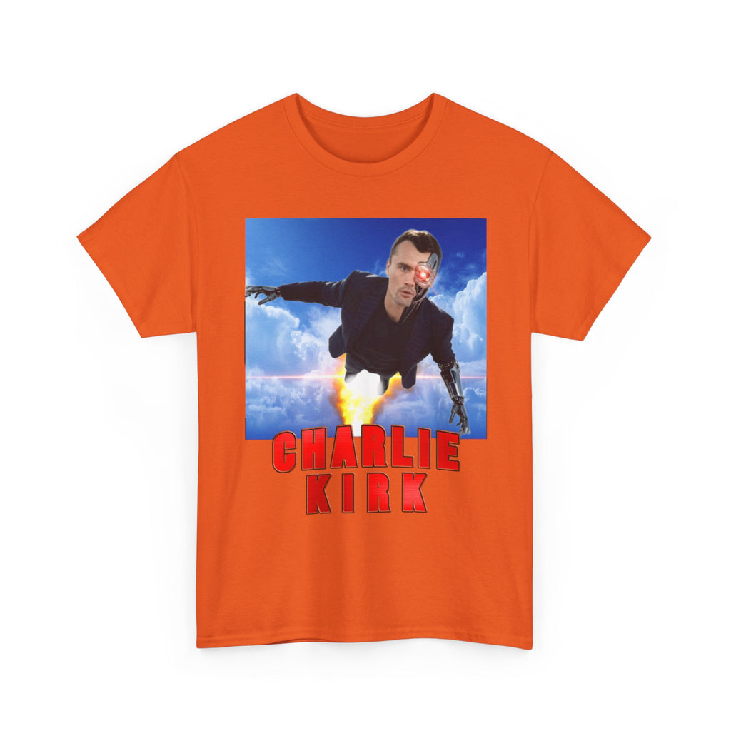 Charlie Kirkinator Heavy Cotton Graphic T-Shirt