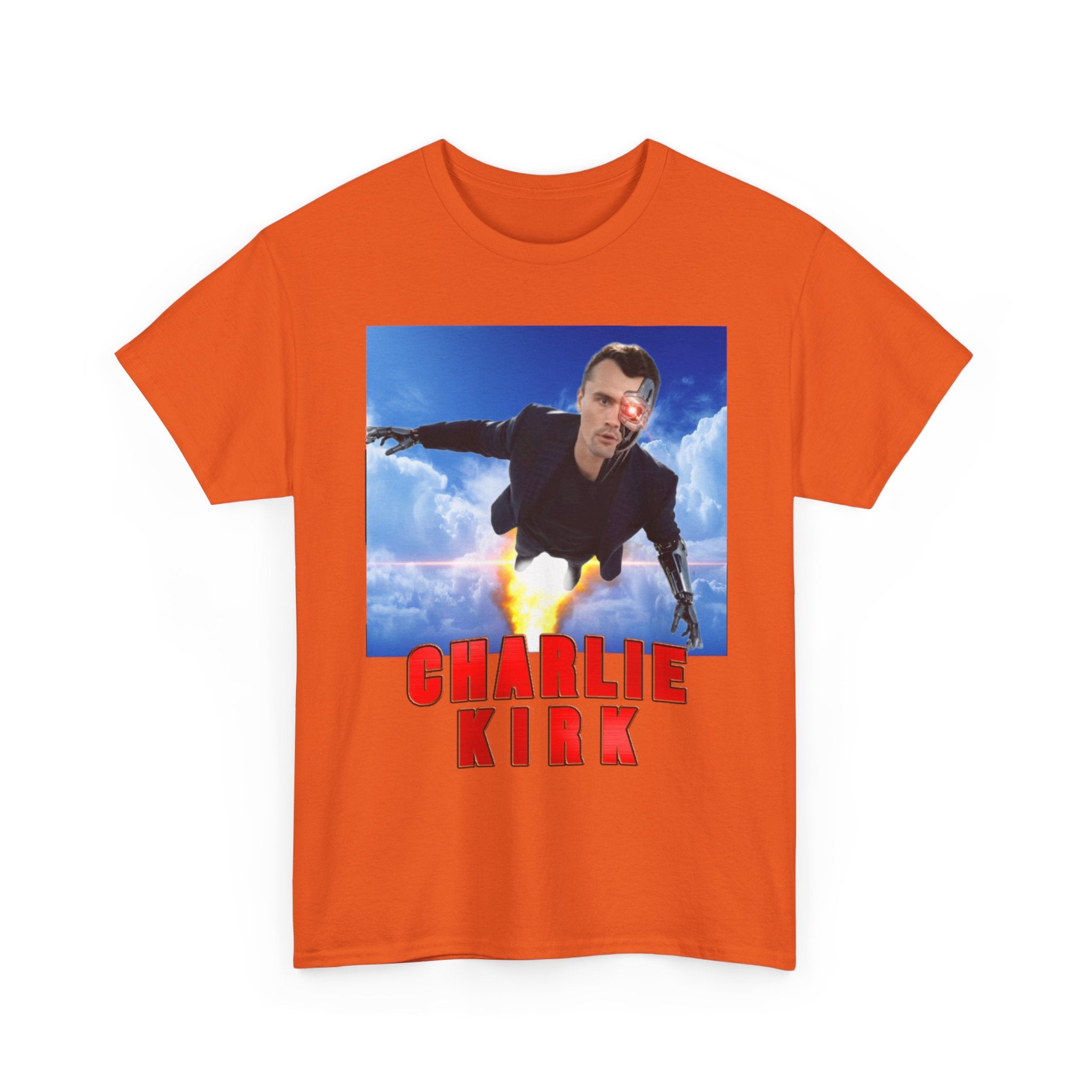 Charlie Kirkinator Heavy Cotton Graphic T-Shirt