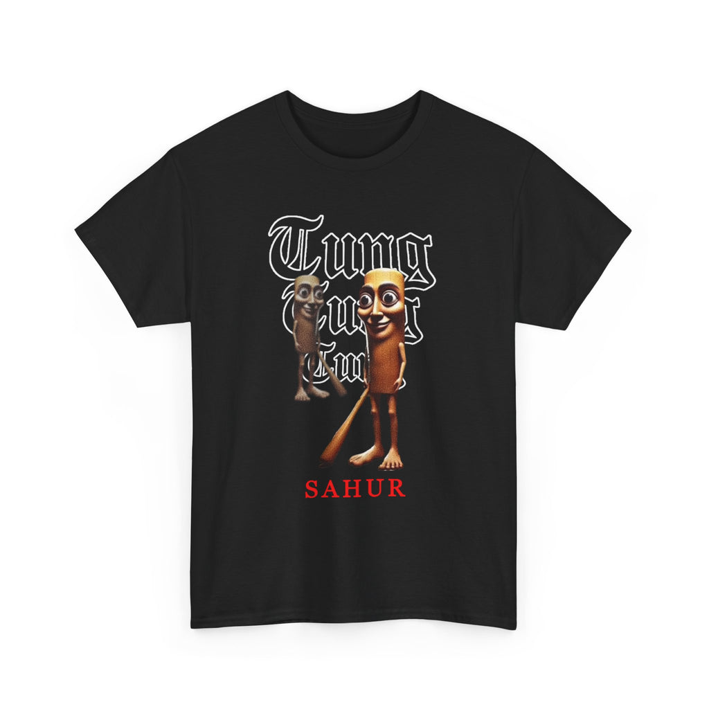 "Tung Tung Tung Sahur" Heavy Cotton Graphic T-Shirt