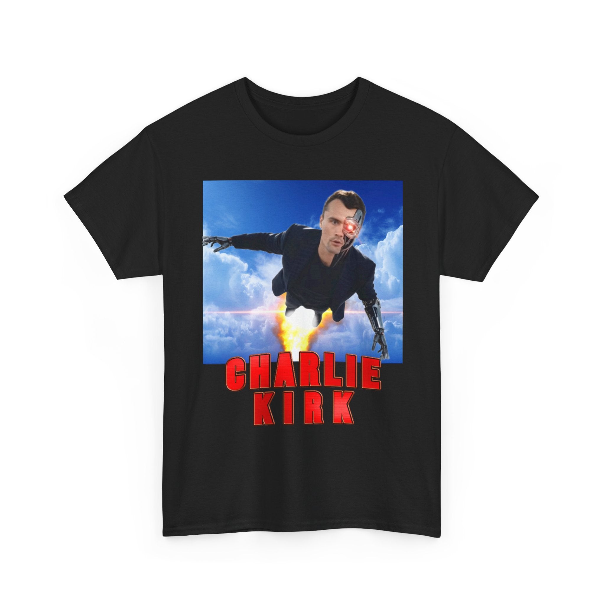 Charlie Kirkinator Heavy Cotton Graphic T-Shirt