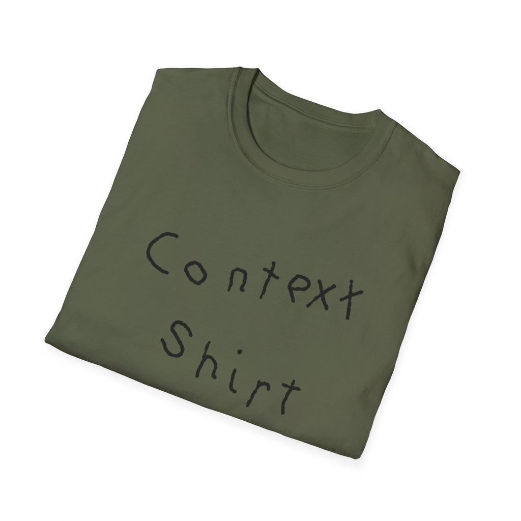 "Context" Softstyle Graphic T‑Shirt