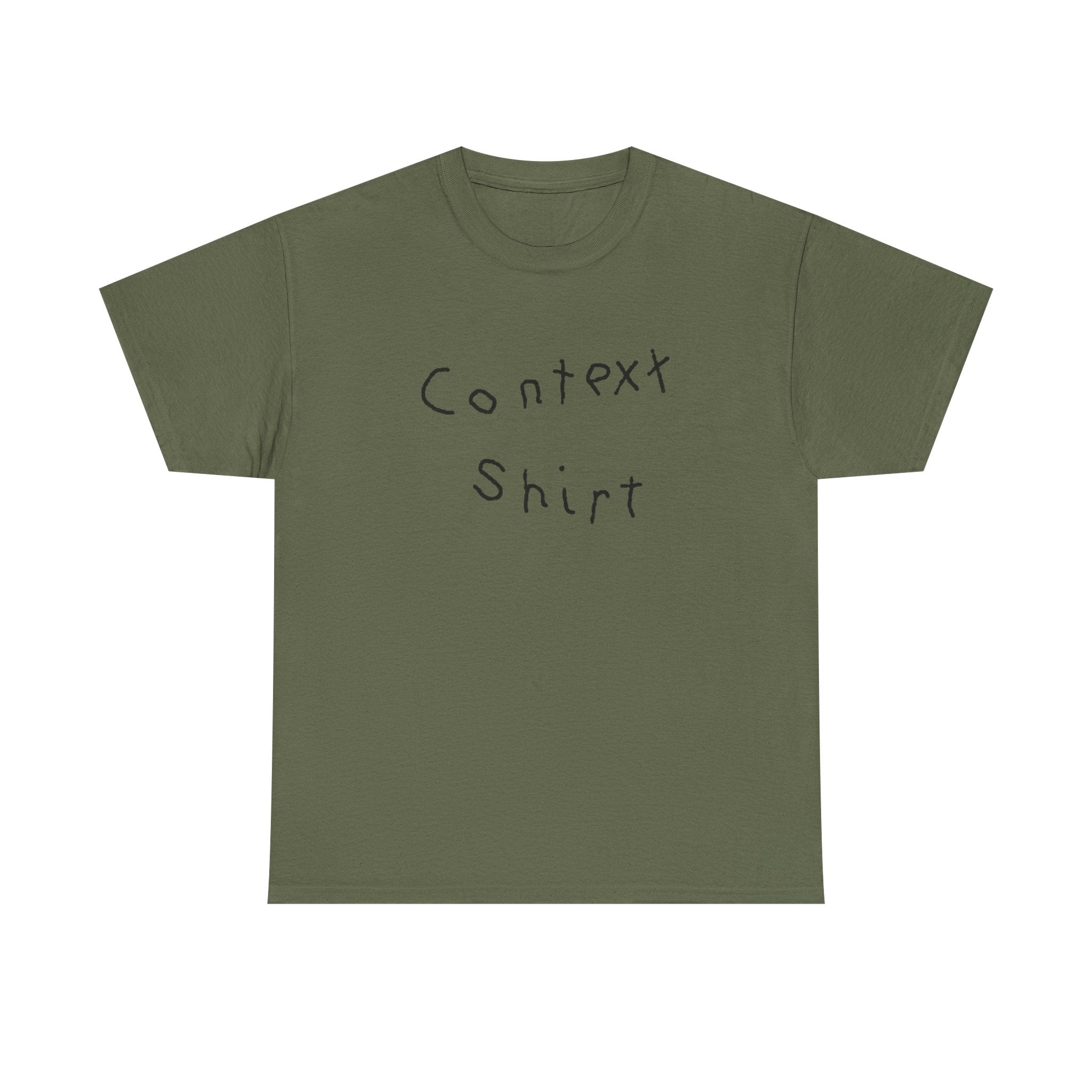 Context Shirt Heavy Cotton Graphic T-Shirt