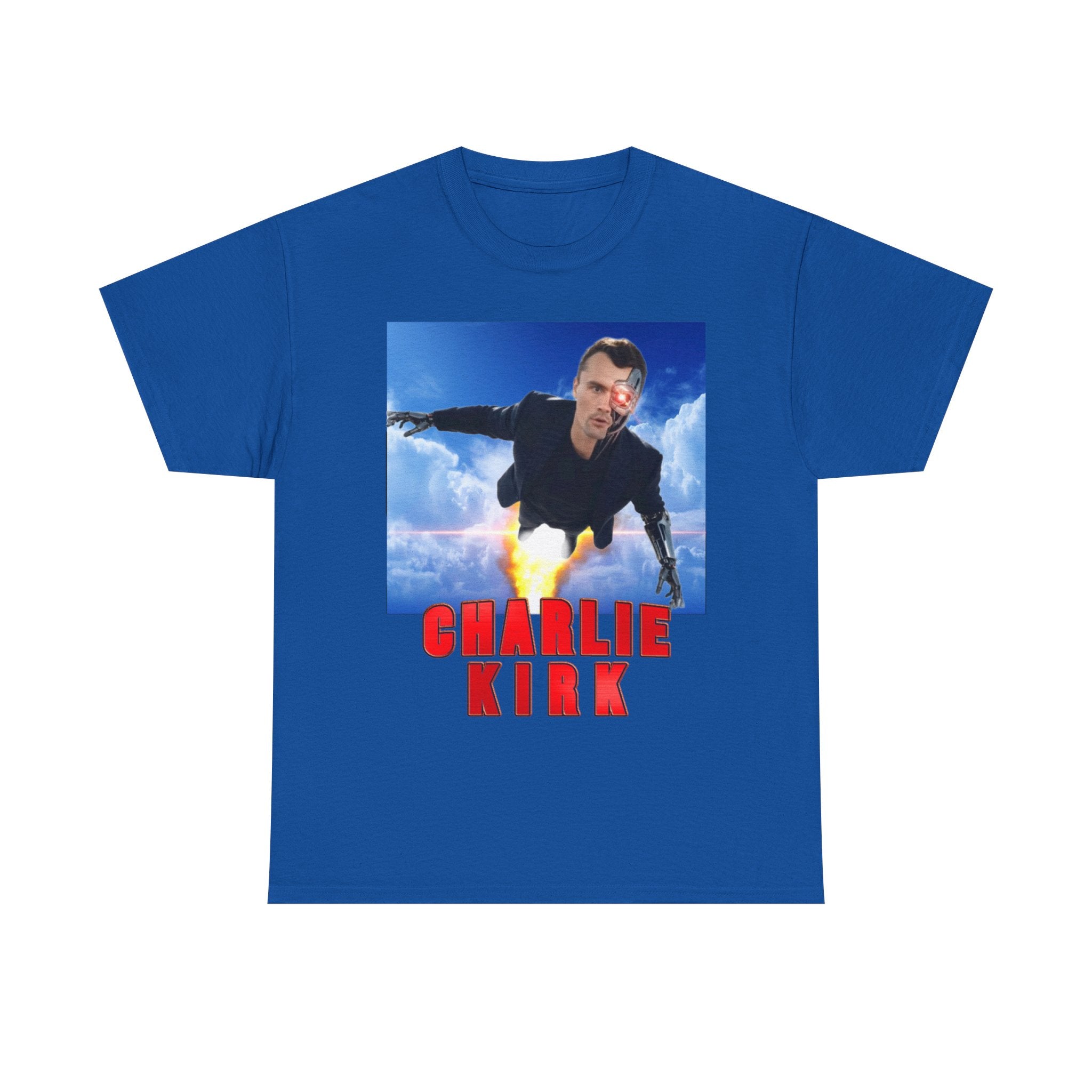Charlie Kirkinator Heavy Cotton Graphic T-Shirt