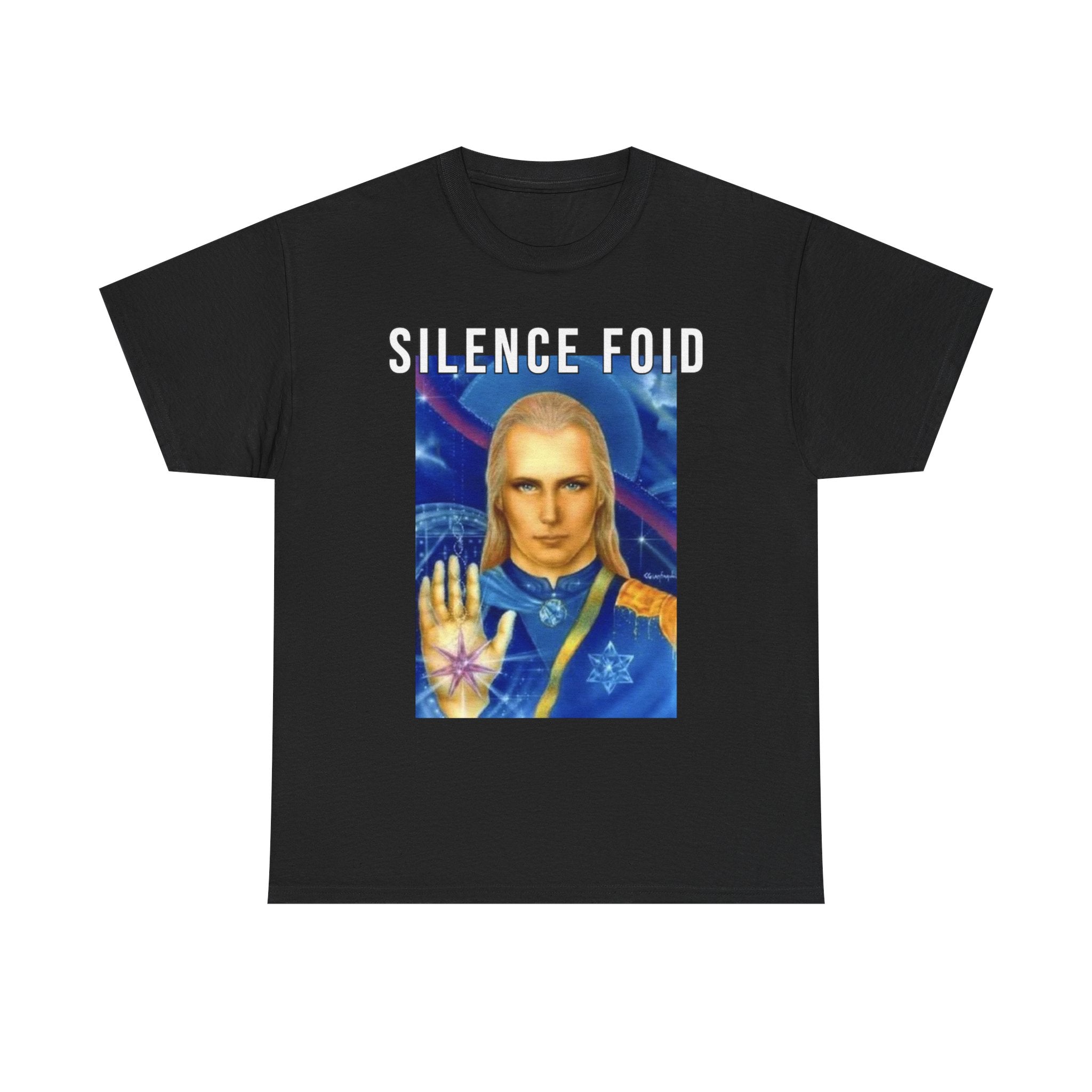 "Silence Foid" Heavy Cotton Graphic T-Shirt