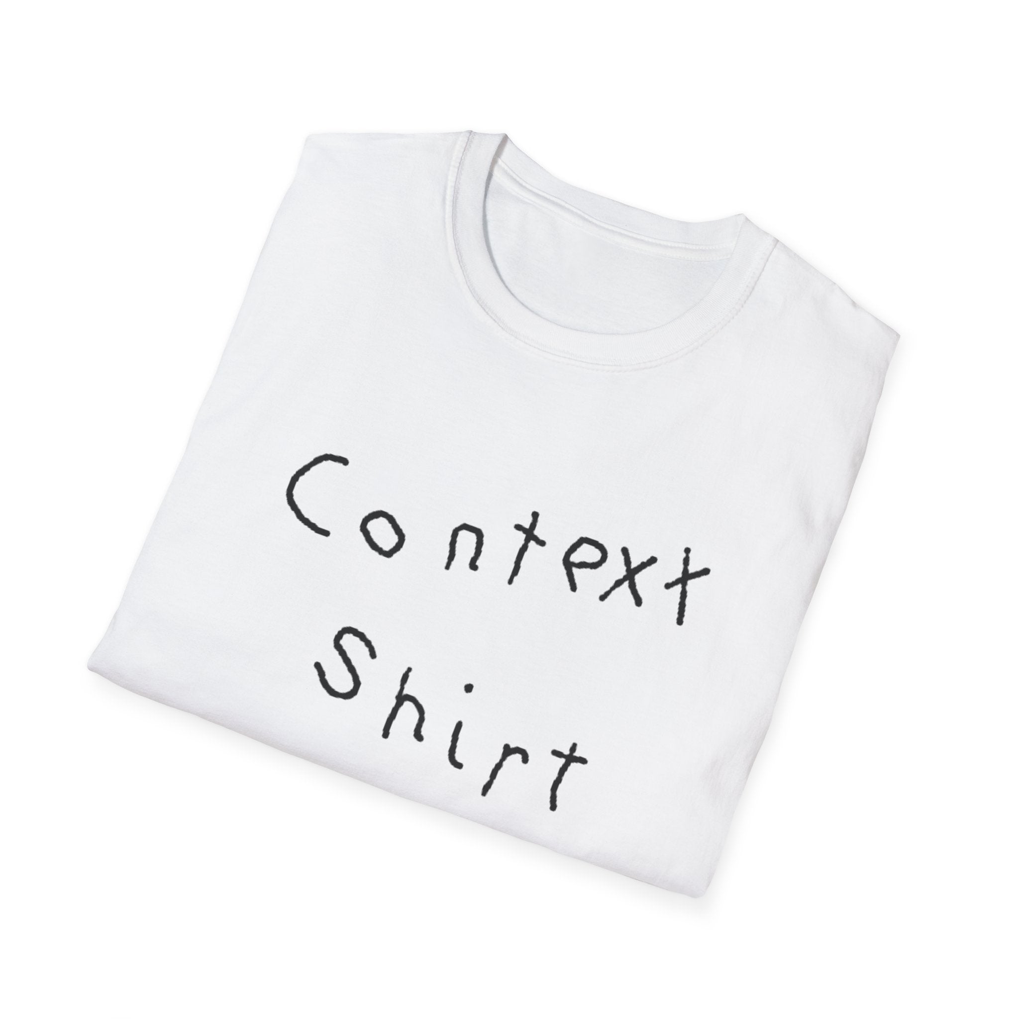 "Context" Softstyle Graphic T‑Shirt