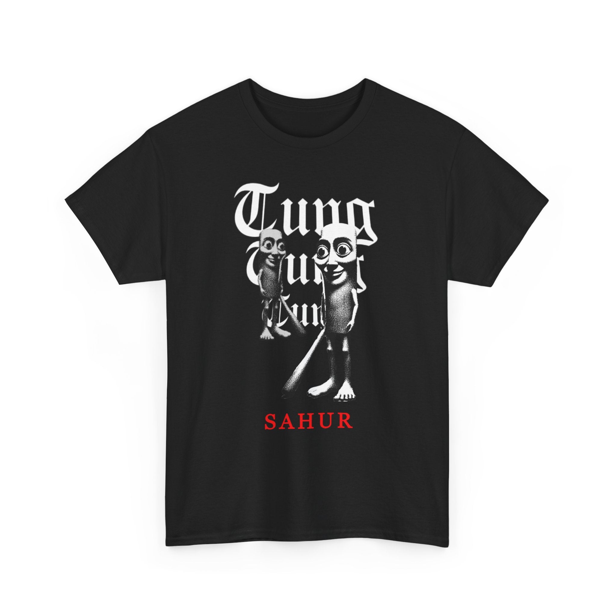 "Tung Tung Tung Sahur" Heavy Cotton Graphic T-Shirt