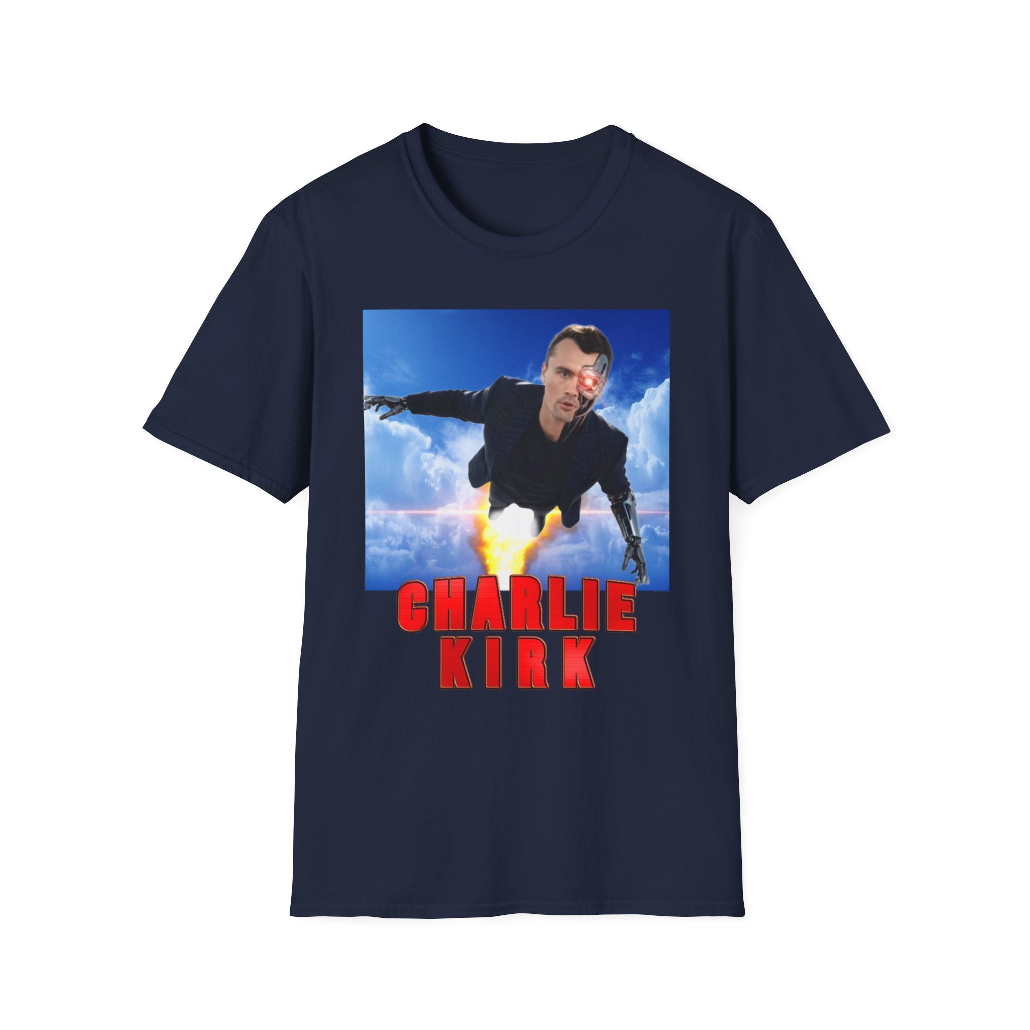 Charlie Kirkinator Softstyle Graphic T-Shirt