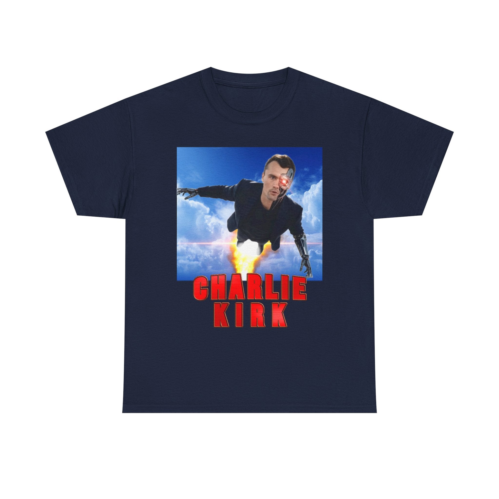 Charlie Kirkinator Heavy Cotton Graphic T-Shirt