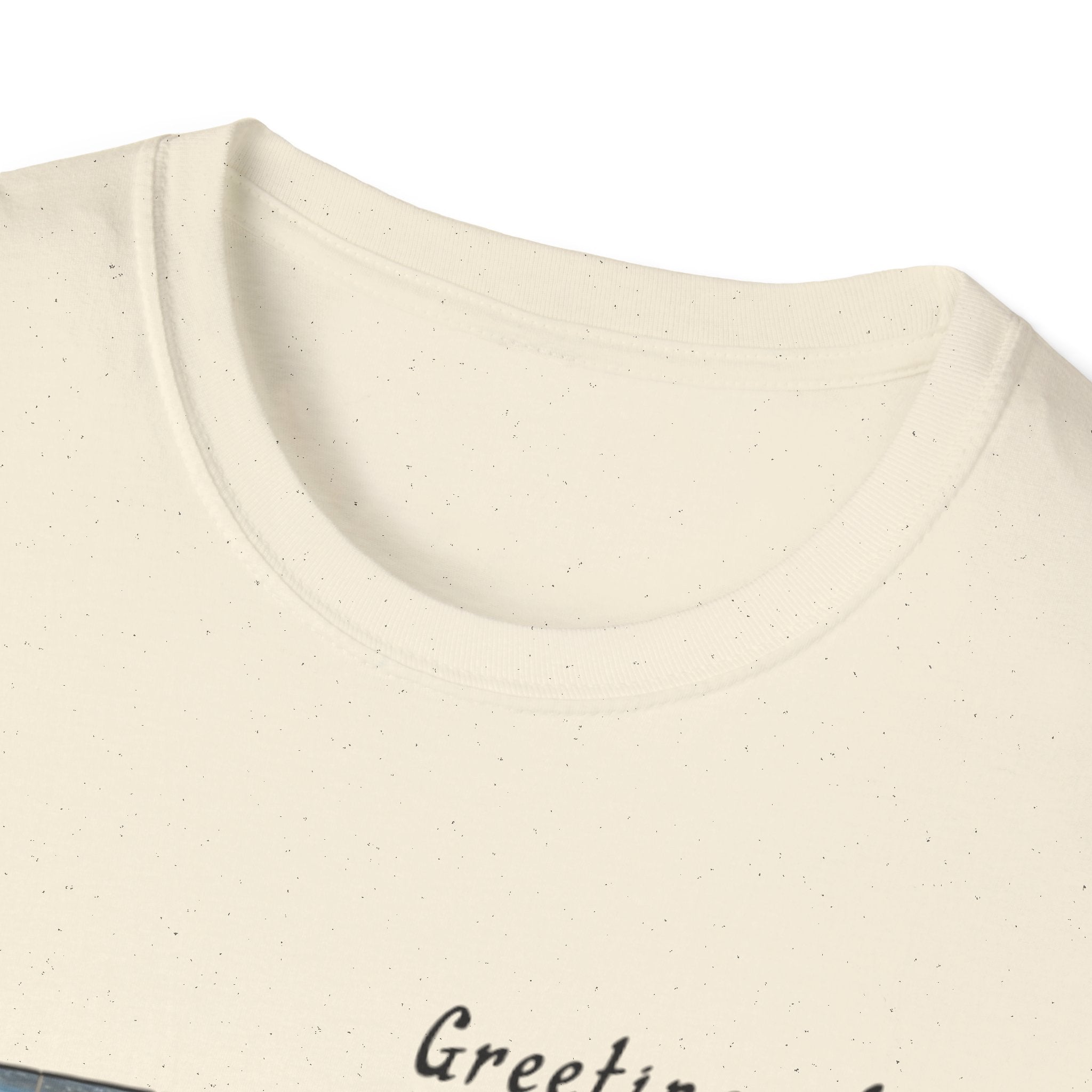 "Little Saint James" Softstyle Vintage Postcard T-Shirt
