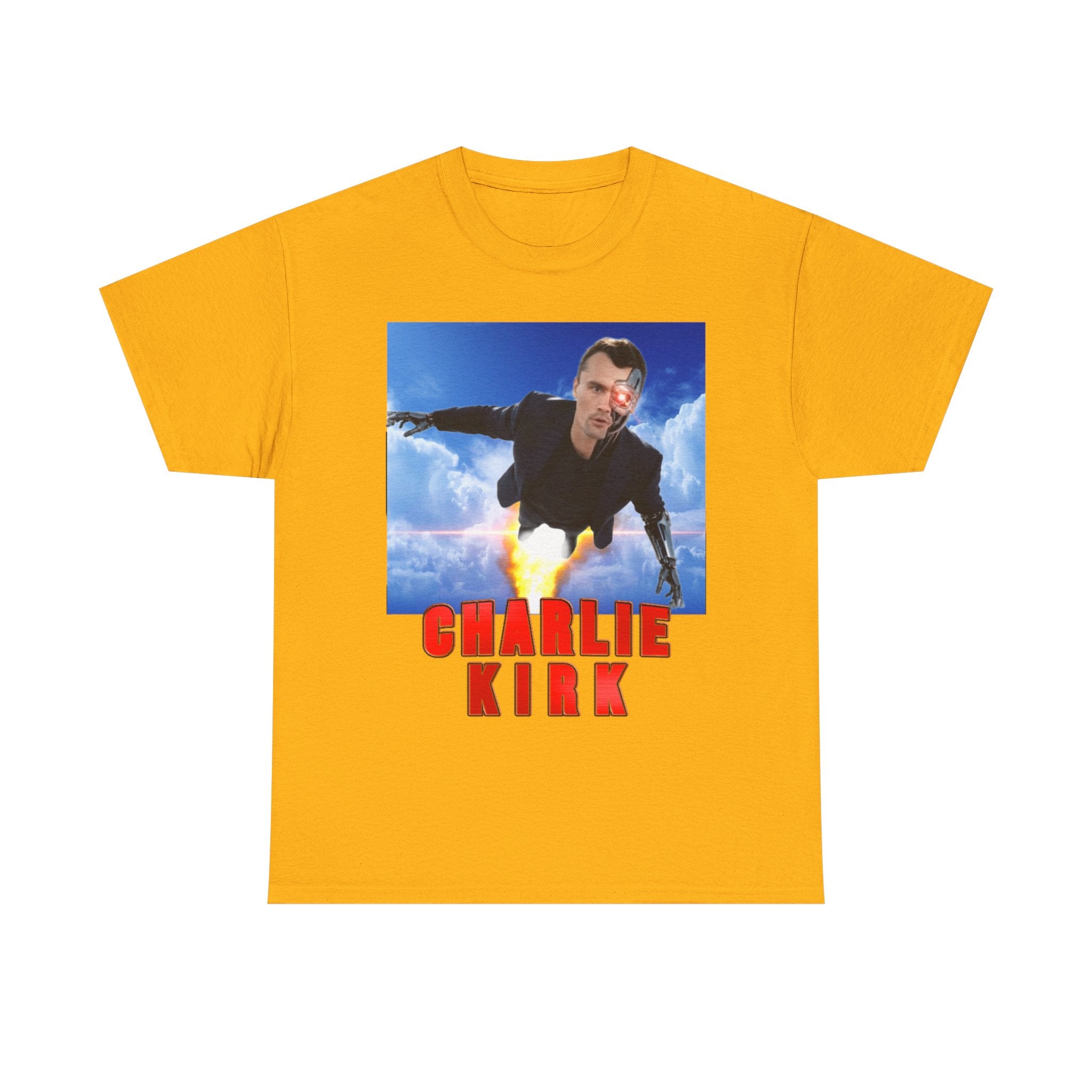 Charlie Kirkinator Heavy Cotton Graphic T-Shirt
