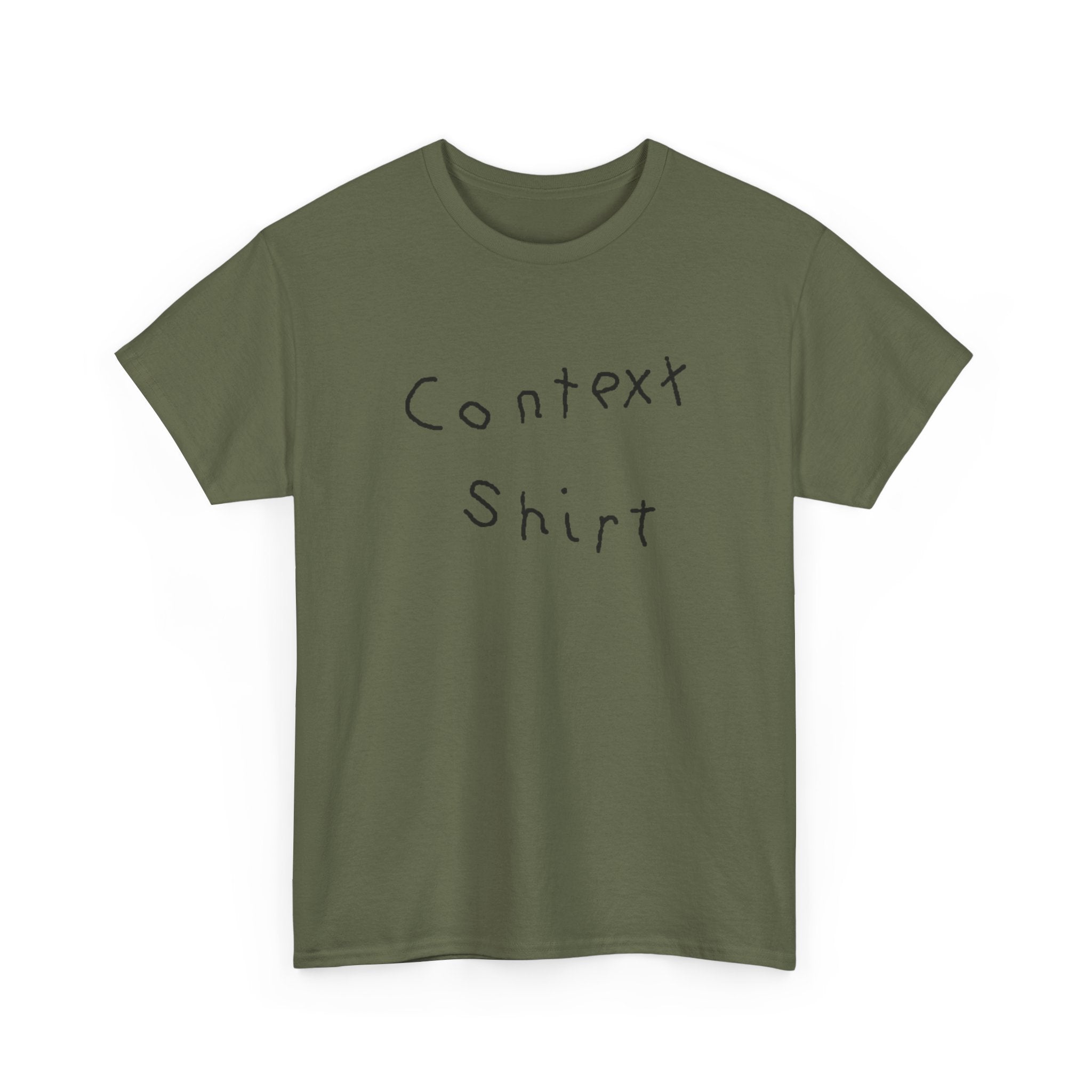 Context Shirt Heavy Cotton Graphic T-Shirt