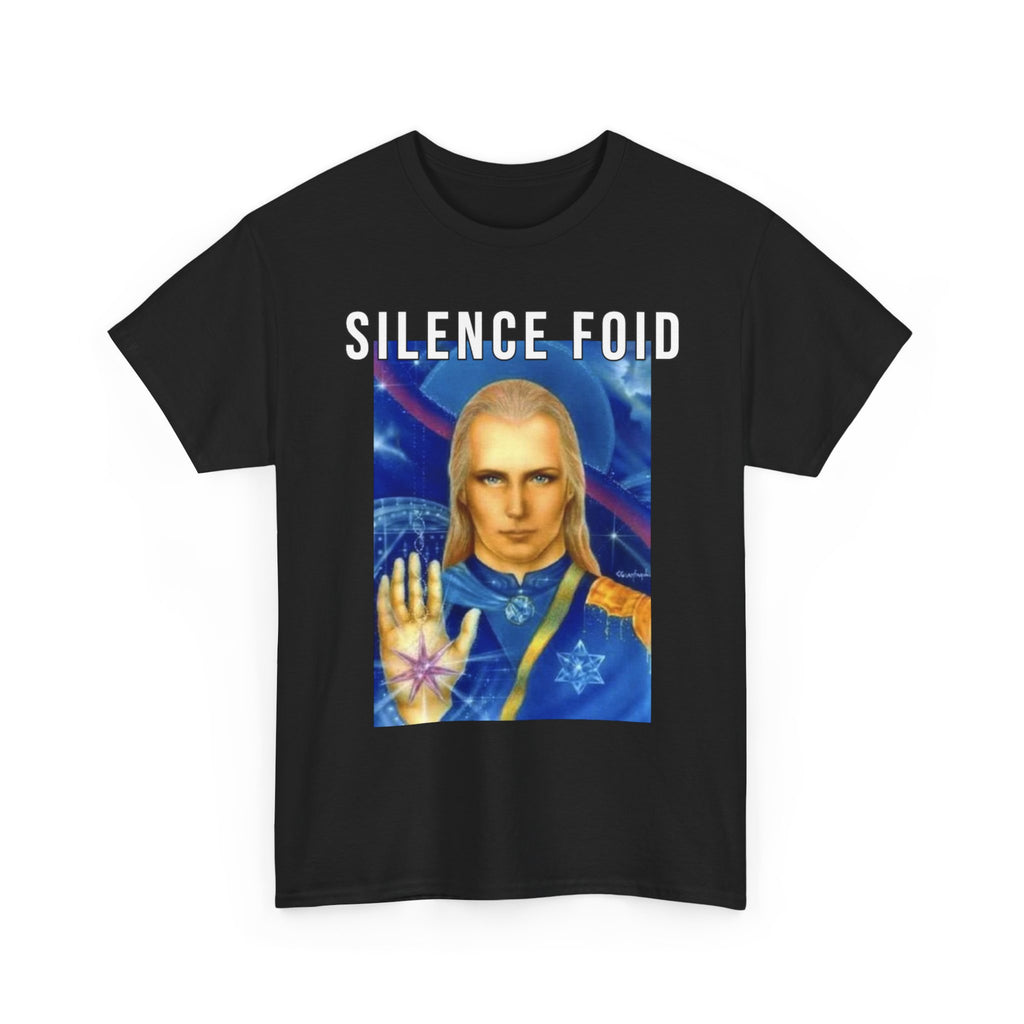 "Silence Foid" Heavy Cotton Graphic T-Shirt