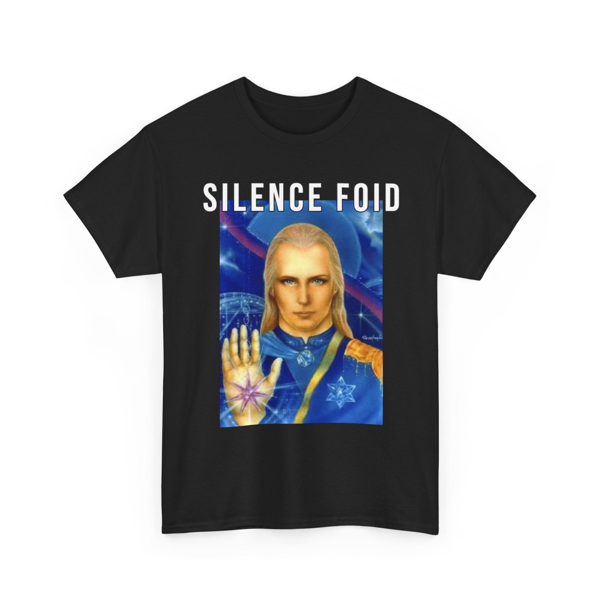"Silence Foid" Heavy Cotton Graphic T-Shirt