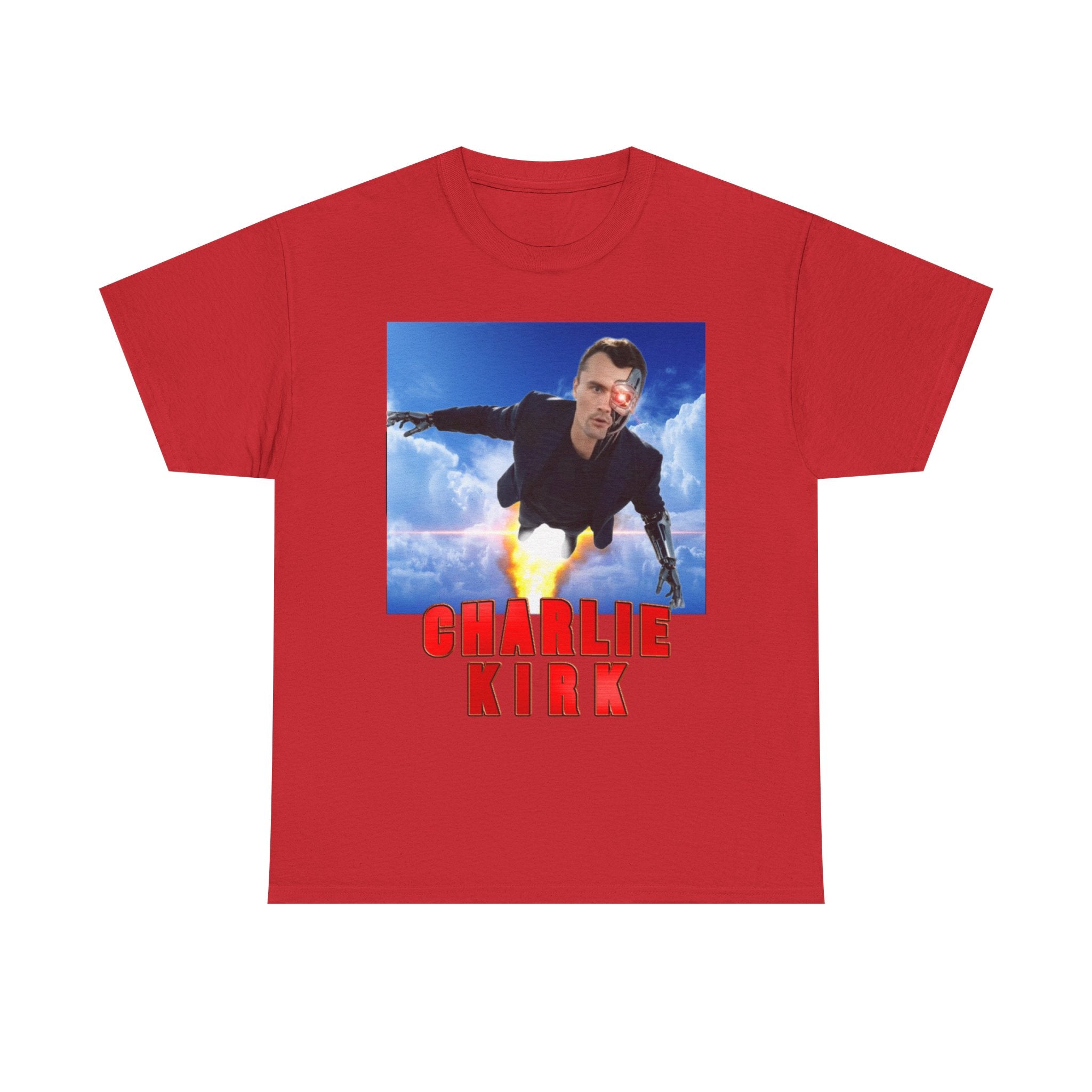 Charlie Kirkinator Heavy Cotton Graphic T-Shirt