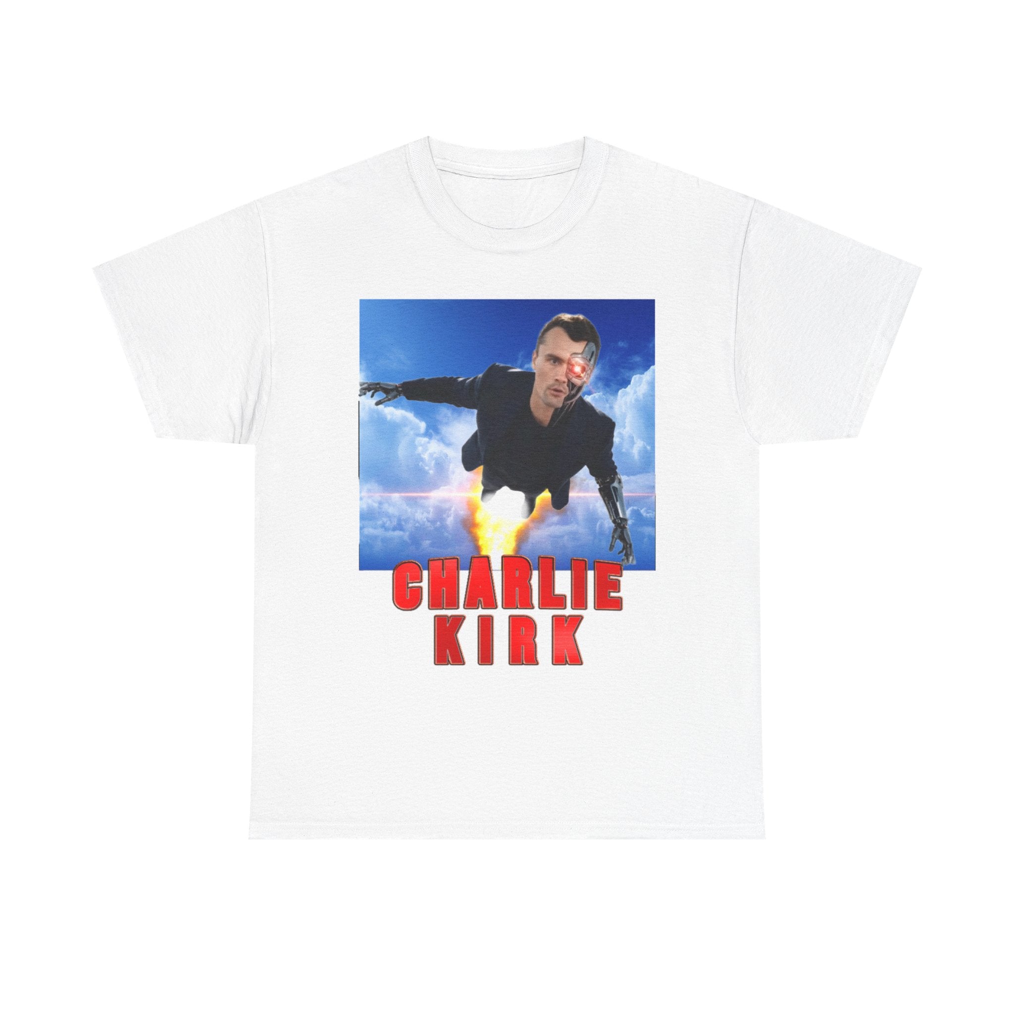 Charlie Kirkinator Heavy Cotton Graphic T-Shirt